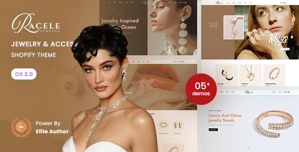 Racele - Jewelry & Accessories Responsive Shopify 2.0 Theme Racele - Jewelry & Accessories Responsive Shopify 2.0 Theme