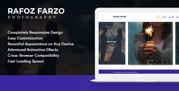 Rafoz Photography HTML Template Rafoz Photography HTML Template