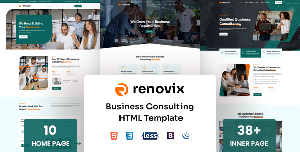 Renovix - Business Consulting HTML Template Renovix - Business Consulting HTML Template