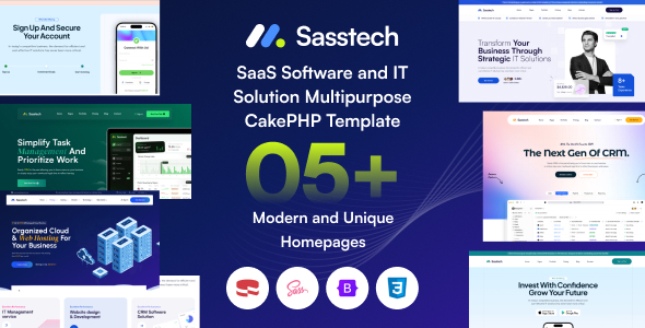 SassTech - CakePHP - SaaS Software & IT Solution Multipurpose Template SassTech - CakePHP - SaaS Software & IT Solution Multipurpose Template