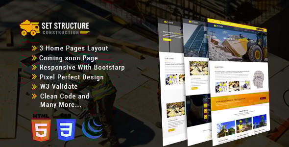 Set Structure - Construction Corporate Business Drupal 8 Theme Set Structure - Construction Corporate Business Drupal 8 Theme