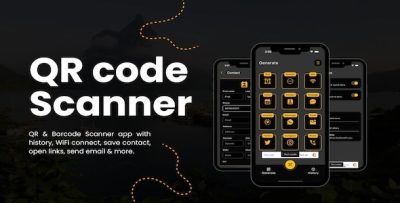 SnapQR - Flutter QR & Barcode Scanner App for Android & iOS
