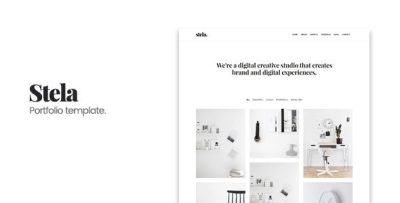 Stela - Minimal Portfolio HTML Template