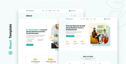 Talking Minds - Psychotherapist React Vite Template