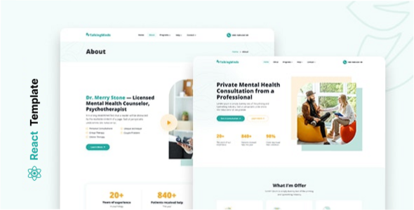 Talking Minds – Psychotherapist React Vite Template Talking Minds – Psychotherapist React Vite Template