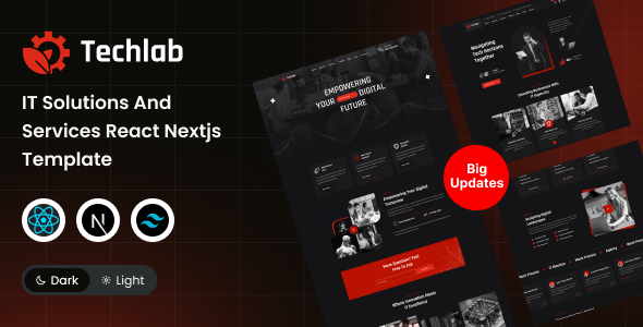 Techlab - IT Solutions and Services React Nextjs Template Techlab - IT Solutions and Services React Nextjs Template