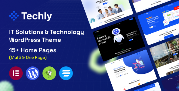 Techly - IT Solutions & Technology WordPress Theme Techly - IT Solutions & Technology WordPress Theme