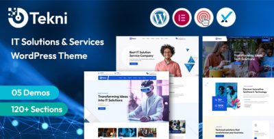 Tekni - IT Solutions WordPress Theme