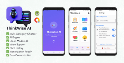 ThinkWise AI - Smart Multi-Category Chatbot