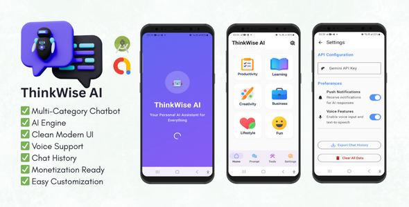 ThinkWise AI - Smart Multi-Category Chatbot ThinkWise AI - Smart Multi-Category Chatbot