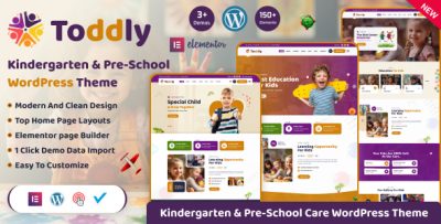 Toddly - Kids & Kindergarten WordPress Theme