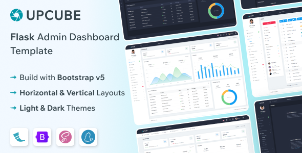 Upcube - Flask Admin & Dashboard Template Upcube - Flask Admin & Dashboard Template