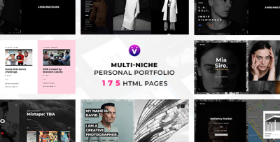 VALO - Multi-Niche Personal Portfolio