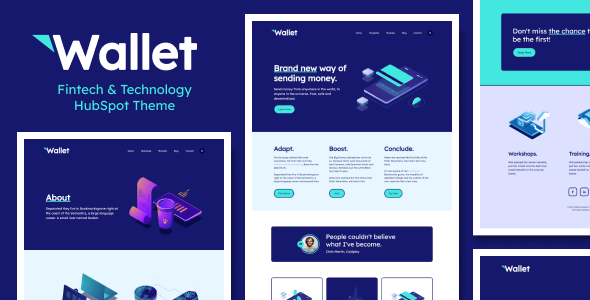 Wallet - Fintech & Technology HubSpot Theme Wallet - Fintech & Technology HubSpot Theme