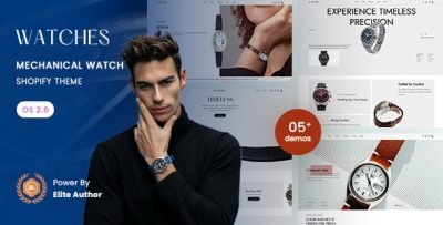 Watches - Mechanical Watch Store Shopify 2.0 Theme