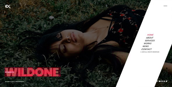 Wildone - Photography Portfolio Template Wildone - Photography Portfolio Template