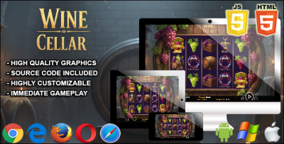 Wine cellar - HTML5 Slot Machine
