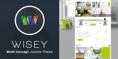 Wisey - High Performance Joomla Template