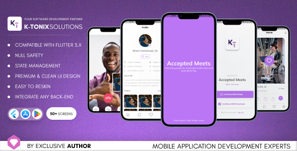 Accepted Meets | Dating for People with Disabilities | Flutter UI Accepted Meets | Dating for People with Disabilities | Flutter UI