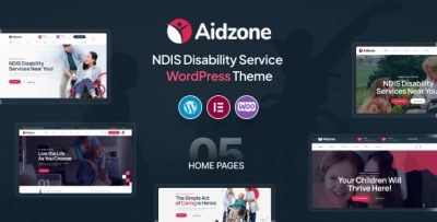 Aidzone – Disability Service WordPress Theme
