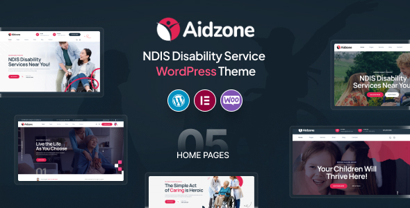 Aidzone – Disability Service WordPress Theme Aidzone – Disability Service WordPress Theme