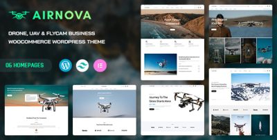 Airnova - Drone & UAV Business WooCommerce WordPress Theme
