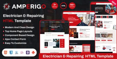Amperigo - Electrician & Repairing HTML Template