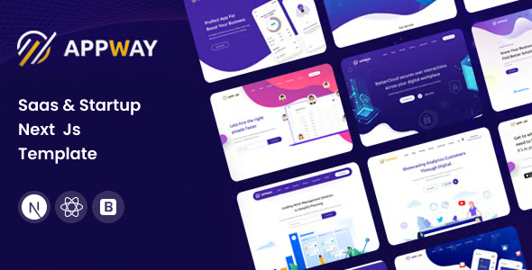 Appway - Saas & Startup React Next Js Template Appway - Saas & Startup React Next Js Template