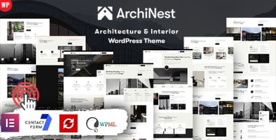 Archinest - Architecture & Interior Design WordPress Theme