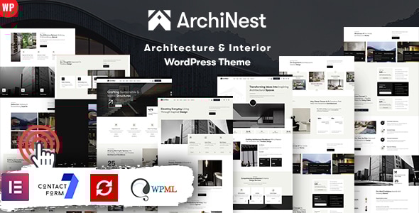 Archinest - Architecture & Interior Design WordPress Theme Archinest - Architecture & Interior Design WordPress Theme