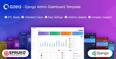 Azea - Django Admin Template