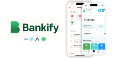 Bankify - Banking, Crypto & Expense App Template | React Native