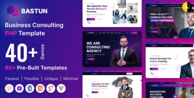 Bastun - PHP Multipurpose Business Consulting Template