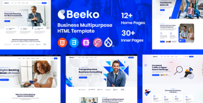 Beeko - Business Consulting Drupal 11 Theme