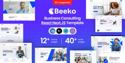 Beeko - React NextJS Business Consulting Template