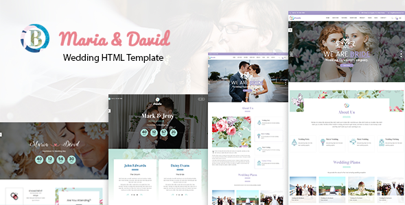 Bride - Wedding Responsive HTML Template Bride - Wedding Responsive HTML Template