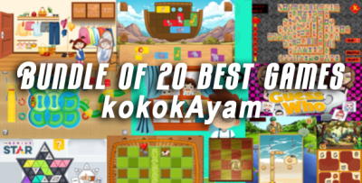 Bundle of 20 Best Games (Game HTML5 - Construct 3)