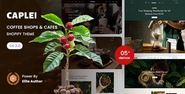 Caplei - Coffee Shops & Cafes Shopify 2.0 Theme Caplei - Coffee Shops & Cafes Shopify 2.0 Theme