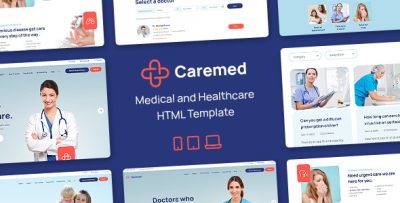 Caremed - Responsive Medical & Healthcare HTML Template
