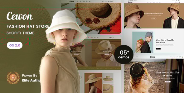 Cewon - Fashion Hat Store Shopify 2.0 Theme Cewon - Fashion Hat Store Shopify 2.0 Theme