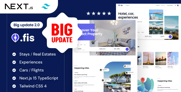 Chisfis - Online Booking NextJs React Template Chisfis - Online Booking NextJs React Template