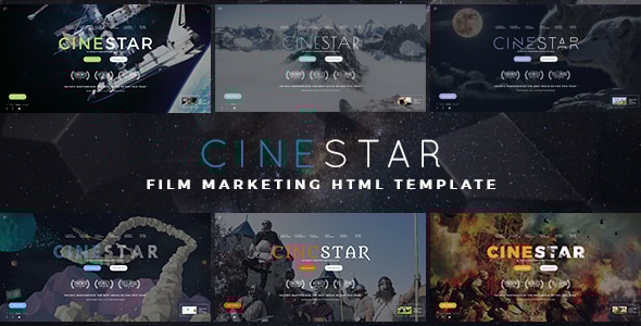 CINESTAR - Film Marketing Responsive Template CINESTAR - Film Marketing Responsive Template