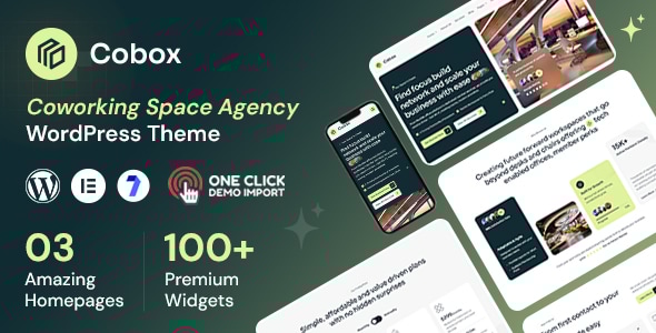 Cobox - Coworking Space Agency WordPress Theme Cobox - Coworking Space Agency WordPress Theme
