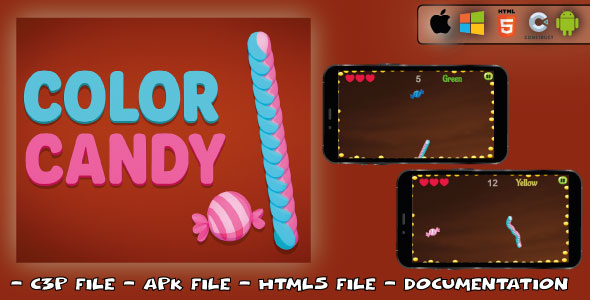 Color Candy – Kids Color Learning Game (Construct 3 | HTML5) Color Candy – Kids Color Learning Game (Construct 3 | HTML5)