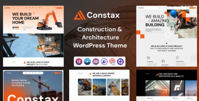 Constax - Construction & Architecture WordPress Theme