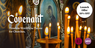 Covenant - Timeless WordPress Theme for Churches