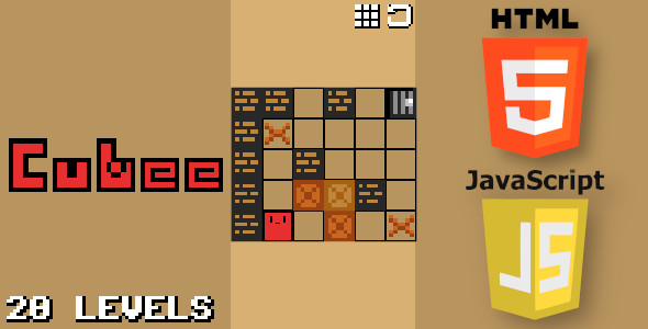 Cubee - Sokoban Puzzle HTML5 Game Cubee - Sokoban Puzzle HTML5 Game