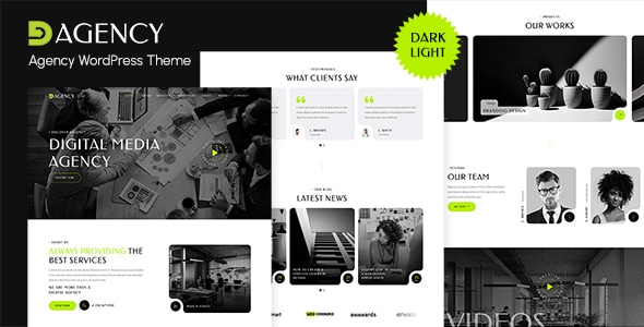 Dagency - Digital Agency WordPress Theme Dagency - Digital Agency WordPress Theme