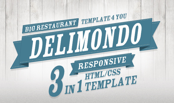 Delimondo Fully Responsive HTML | 3 Styles Delimondo Fully Responsive HTML | 3 Styles