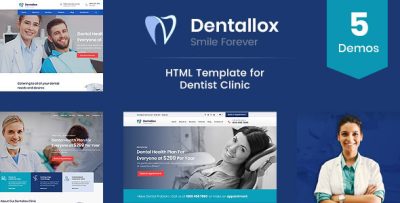 Dentallox - Dental & Medical HTML Template